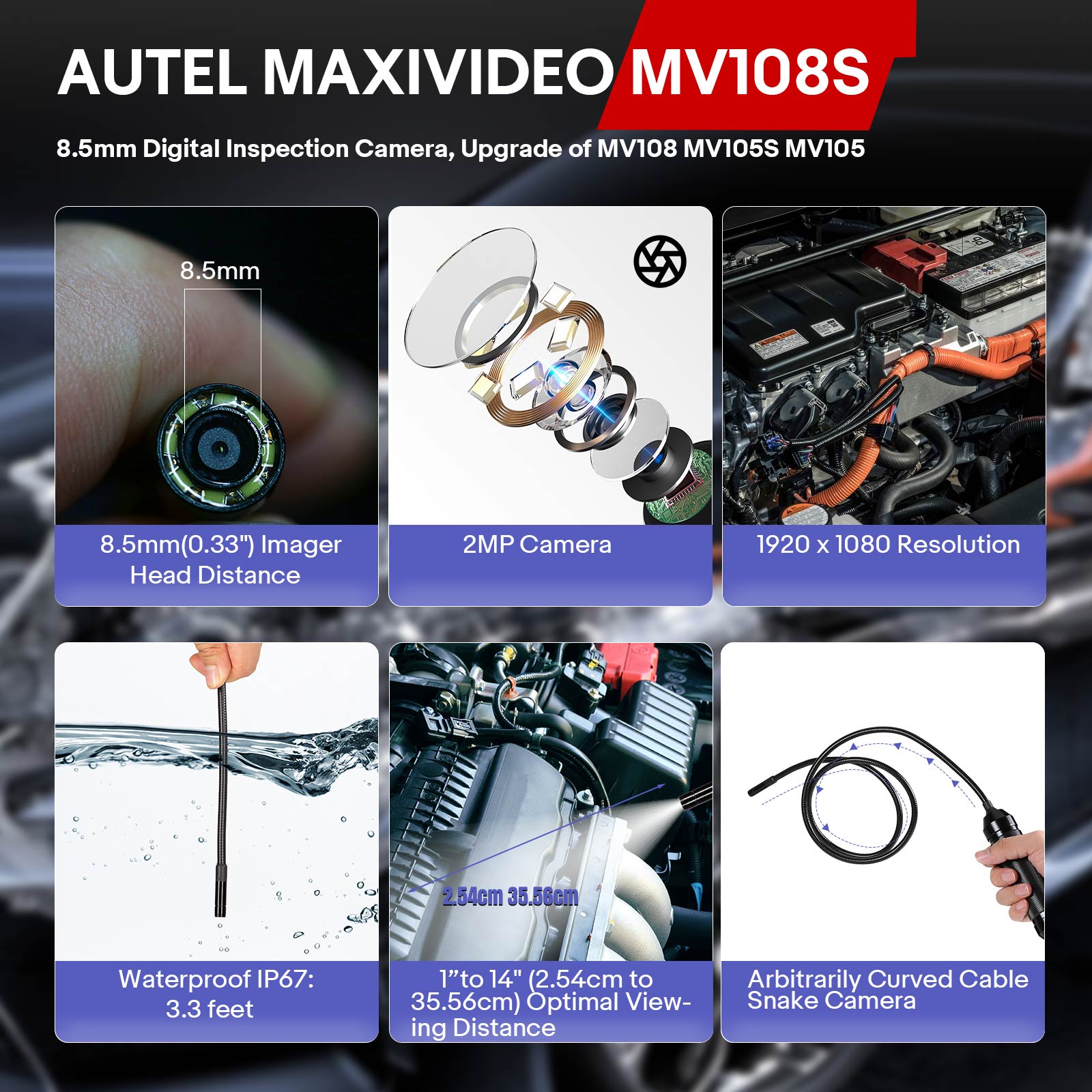 Autel MaxiVideo MV108S